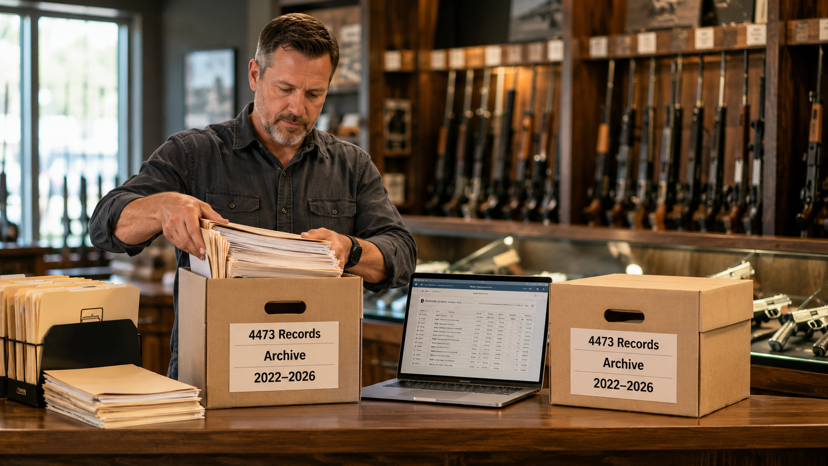 The ATF wants to keep 4473s for 20 years, not forever